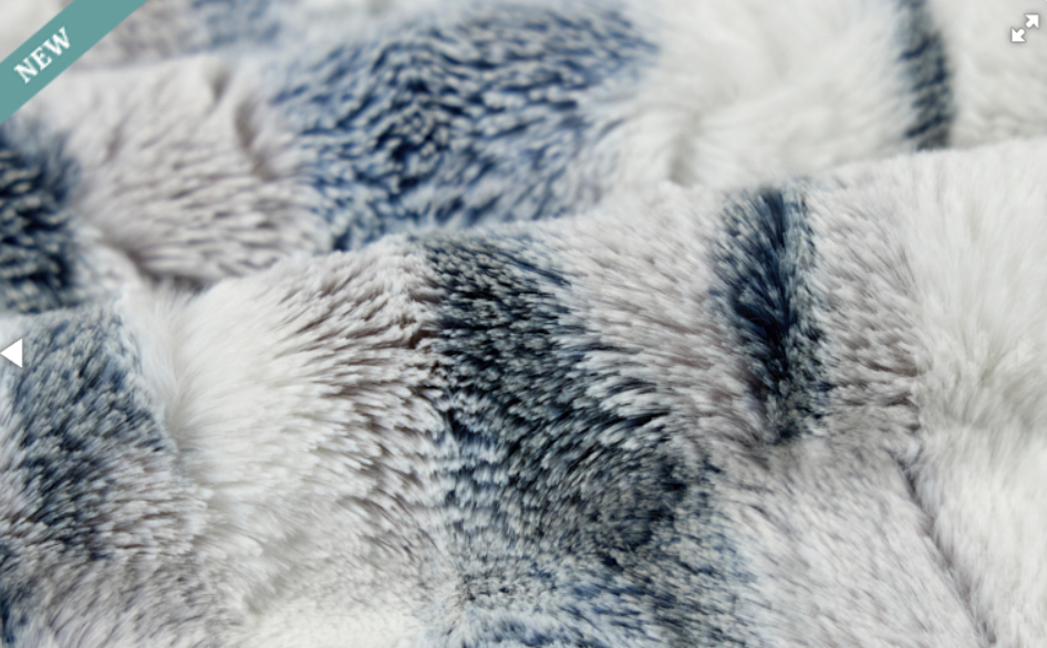 ** NEW ** Frost Himalayan - Navy - Luxury Minky Blanket - New Release Pre-Order