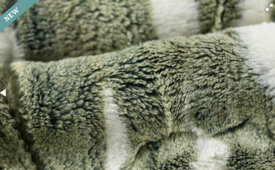 ** NEW ** Frost Himalayan - Loden - Luxury Minky Blanket - New Release Pre-Order