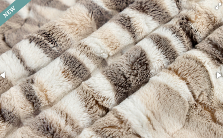 ** NEW ** Frost Himalayan - Pewter - Luxury Minky Blanket - New Release Pre-Order