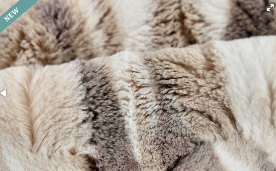 ** NEW ** Frost Himalayan - Pewter - Luxury Minky Blanket - New Release Pre-Order