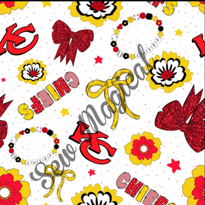 Chiefs Bows - Luxury Minky Blanket (PRE-ORDER)