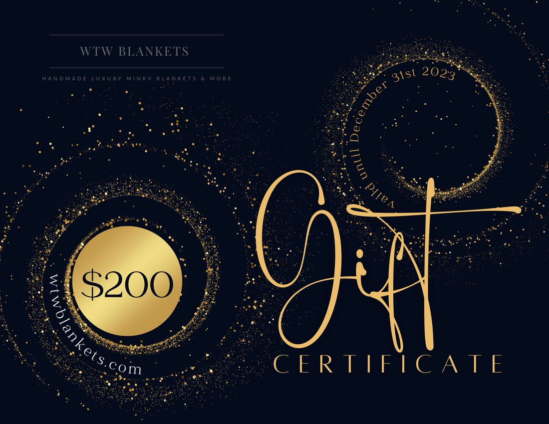 WTW Blankets Gift Card