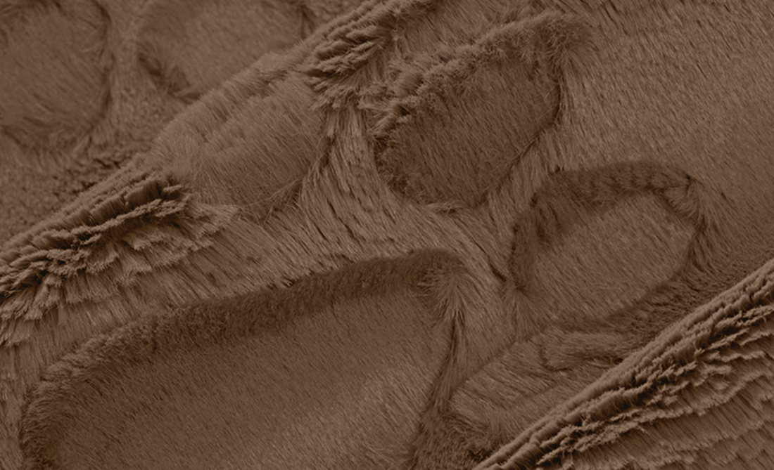 PAWS - Truffle -Double Luxe Minky - PRE-ORDER