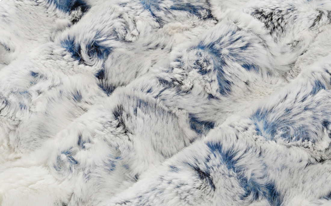 "Grandma Bear" Blues Luxe Minky Blanket - PRE-ORDER (Made to Order)