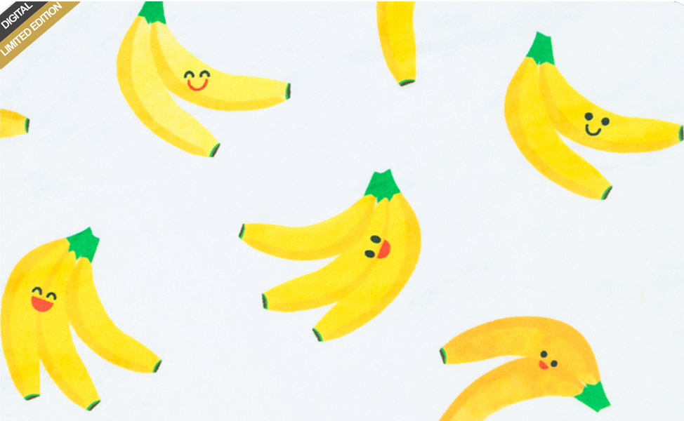 Go Bananas! & Yellow Sun Luxe Minky - Adult Blanket - 58x70" - IN STOCK