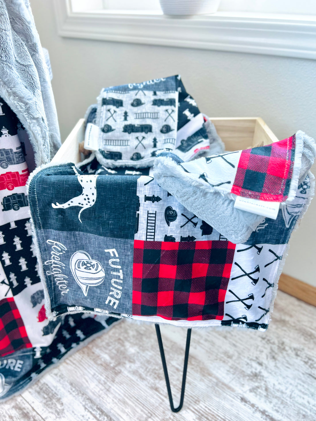 Future Firefighter Blanket - PRE-ORDER (Made to Order)